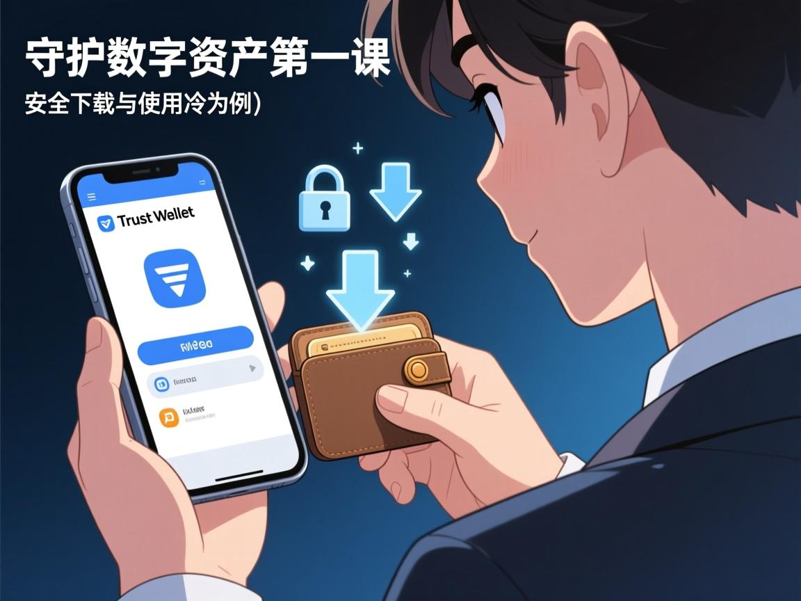 守护数字资产第一课，安全下载与使用冷钱包（以Trust Wallet为例）