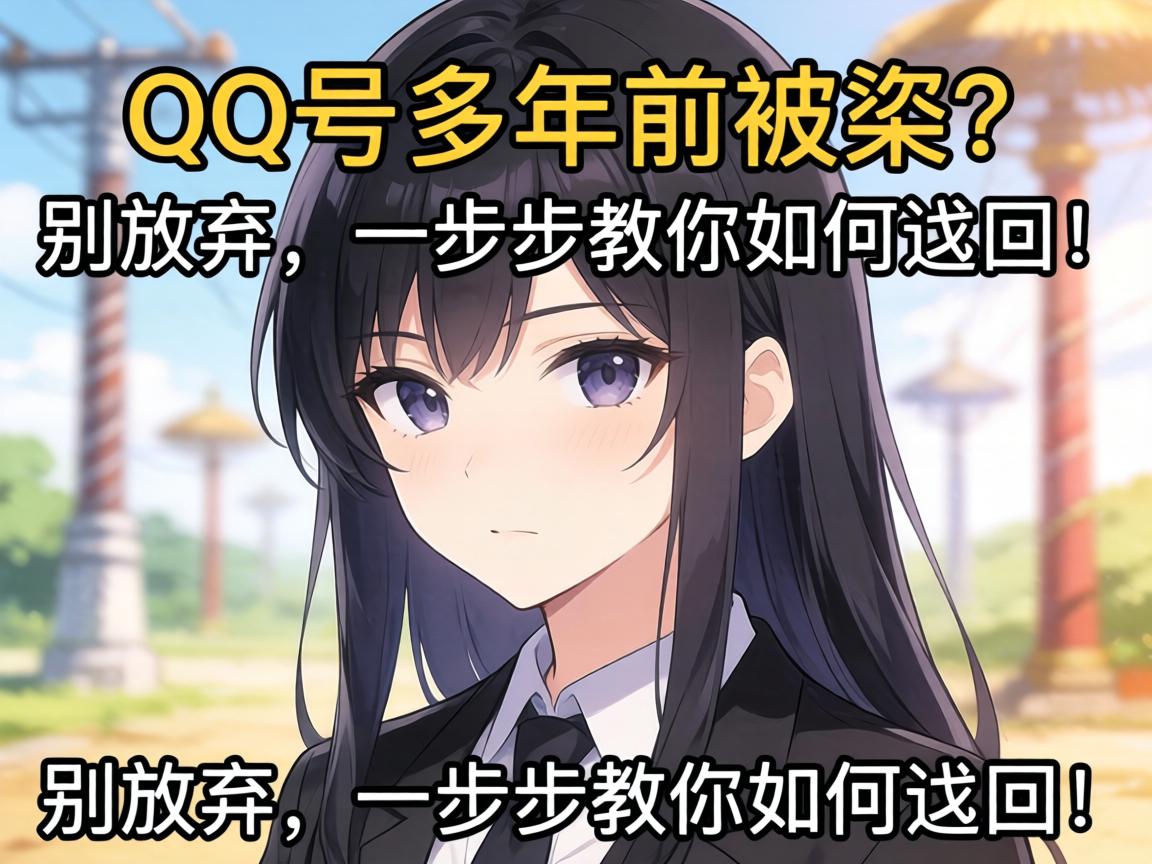QQ号多年前被盗？别放弃，一步步教你如何找回！