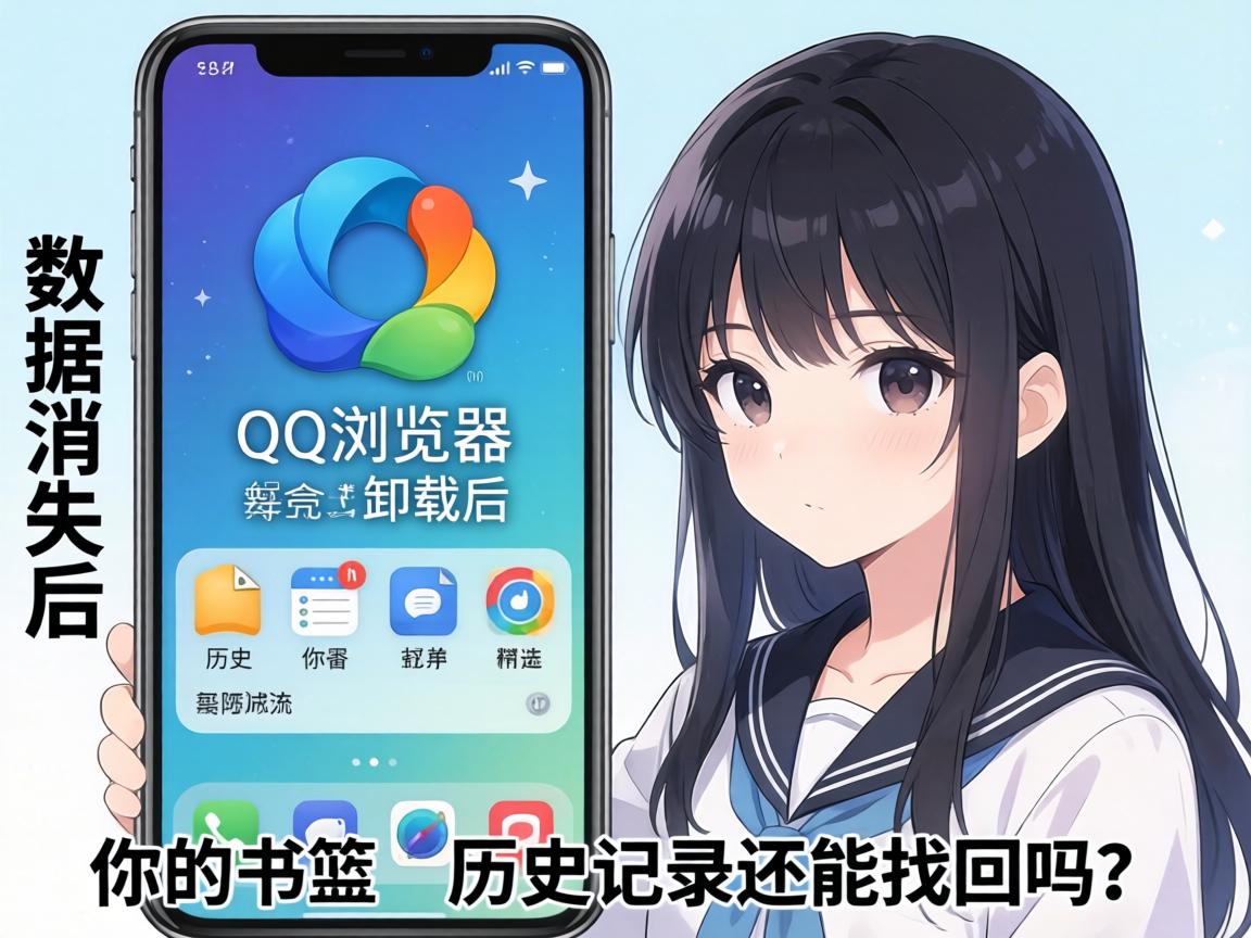 当数据消失后，QQ浏览器卸载后，你的书签和历史记录还能找回吗？