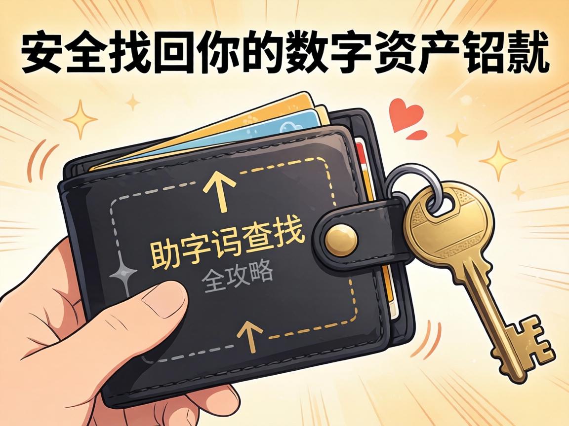 个人钱包助记词查找全攻略，安全找回你的数字资产钥匙