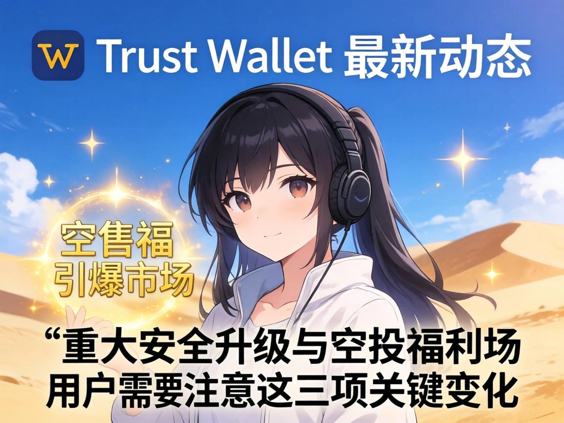 Trust Wallet最新动态，重大安全升级与空投福利引爆市场，用户需注意这三项关键变化